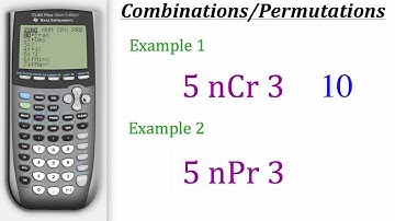 TI Calculator Tutorial: Combinations & Permutations