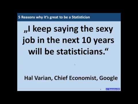 वीडियो: क्या सांख्यिकीविद अप्रचलित हो जाएंगे?