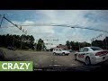 Instant karma: SUV runs red light right in front of police!