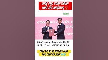 Ông Nguyễn Đức Trung bí thư Nghệ An được giới thiệu để bầu làm chủ tịch UBND tp Hà Nội!.