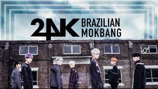 Entertainment 24K Korean Idols Trying Brazilian Food