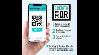 Carga Crédito Con Qr - Walawa