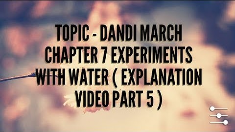 Class 5 EVS chapter 7 Experiment with water Explanation part 5