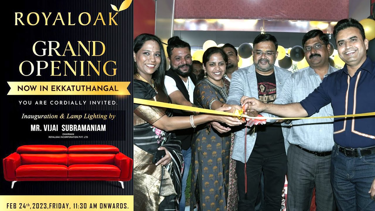 Royaloak Furniture opens its 6th store in Chennai Ekkatuthangal and