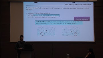 Quantum Secure Symmetric Key Cryptography Based on Hidden Shifts