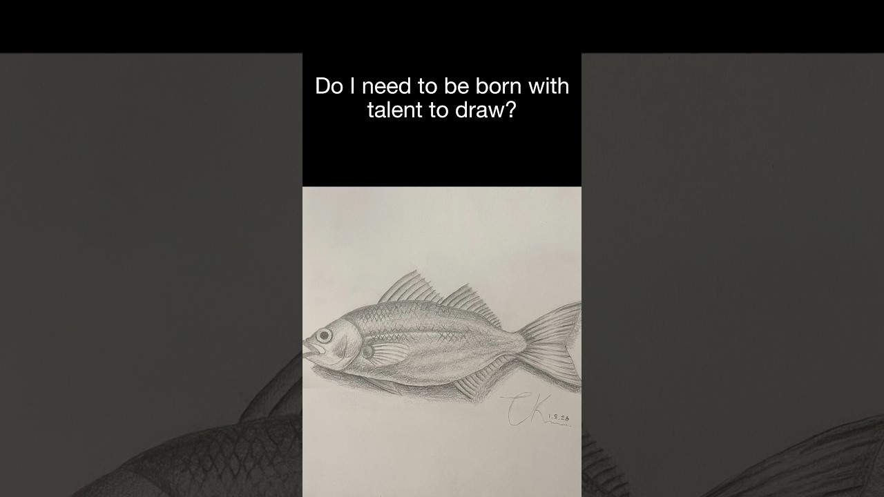 Artists aren’t born talented