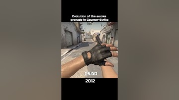 Counter-Strike Evolution of the smoke grenade #cs #cs16 #cssource #csgo #cs2  #retrogaming