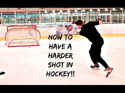 TIPS FOR HARDER WRIST & SNAP SHOTS IN HOCKEY