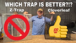 Cloverleaf Trap vs Z Trap - Which Bait Fish Trap Is Better?