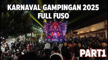 Karnaval Gampingan 2025 Part 1 | 20 Sound Horeg Terbesar di Jawa Timur Menggelegar di Pagak Malang