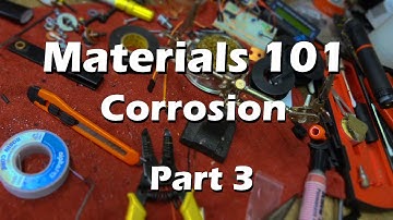 Materials Science Mechanical Engineering  - Part 3 Corrosion Explained