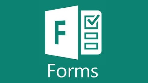 Microsoft Forms (Quizzes) Part 2