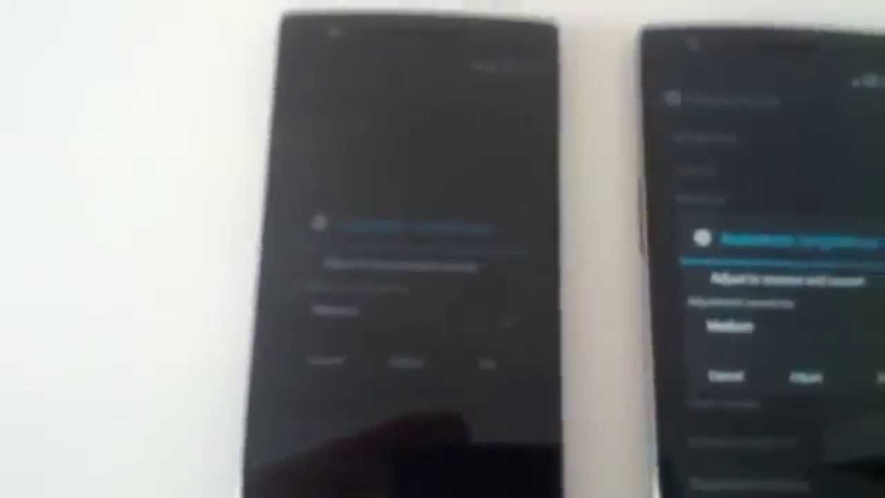 OnePlus One 'auto' brightness problem