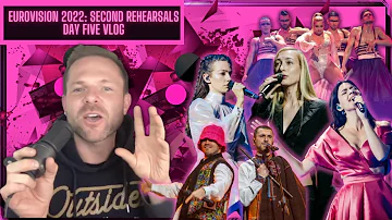 Day 5 | Eurovision 2022 Second Rehearsals | Eurovision 2022 Rehearsal | Eurovision Rehearsal Day 5