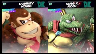 Super Smash Bros Ultimate Amiibo Fights   Request #5497 DK vs K Rool