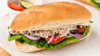 Copycat Subway Tuna Sandwich Recipe