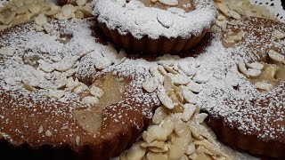 كيكة الاجاص واللوز                          cake poire et amande