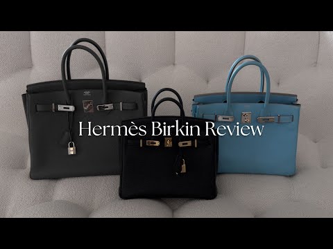 THE ULTIMATE #birkin review #hermesbirkin Birkin size comparison!! #he, birkin bag