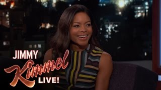 Naomie Harris on Golden Globes Date & Dress