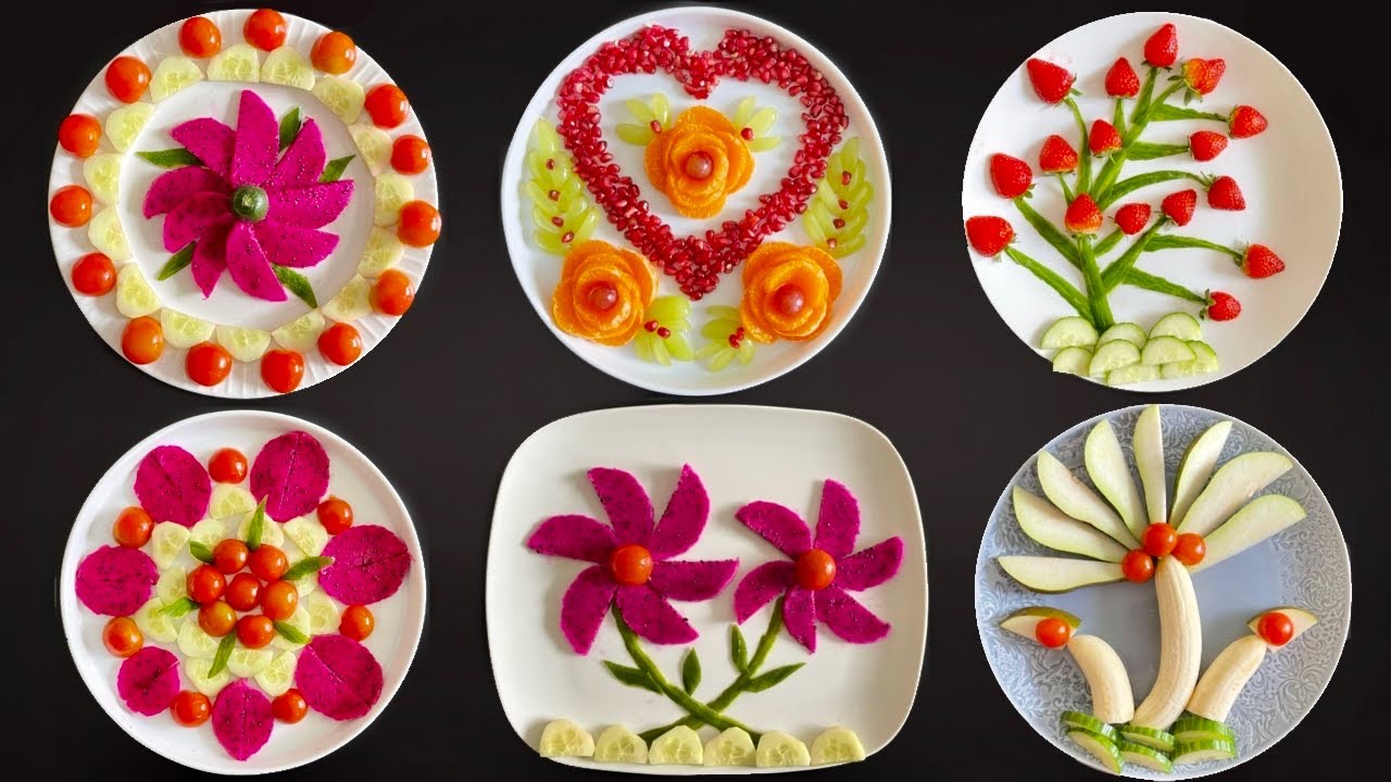 Top 6 Fruits Decoration Ideas /Gaye Holud Fruit Decoration /Fruit