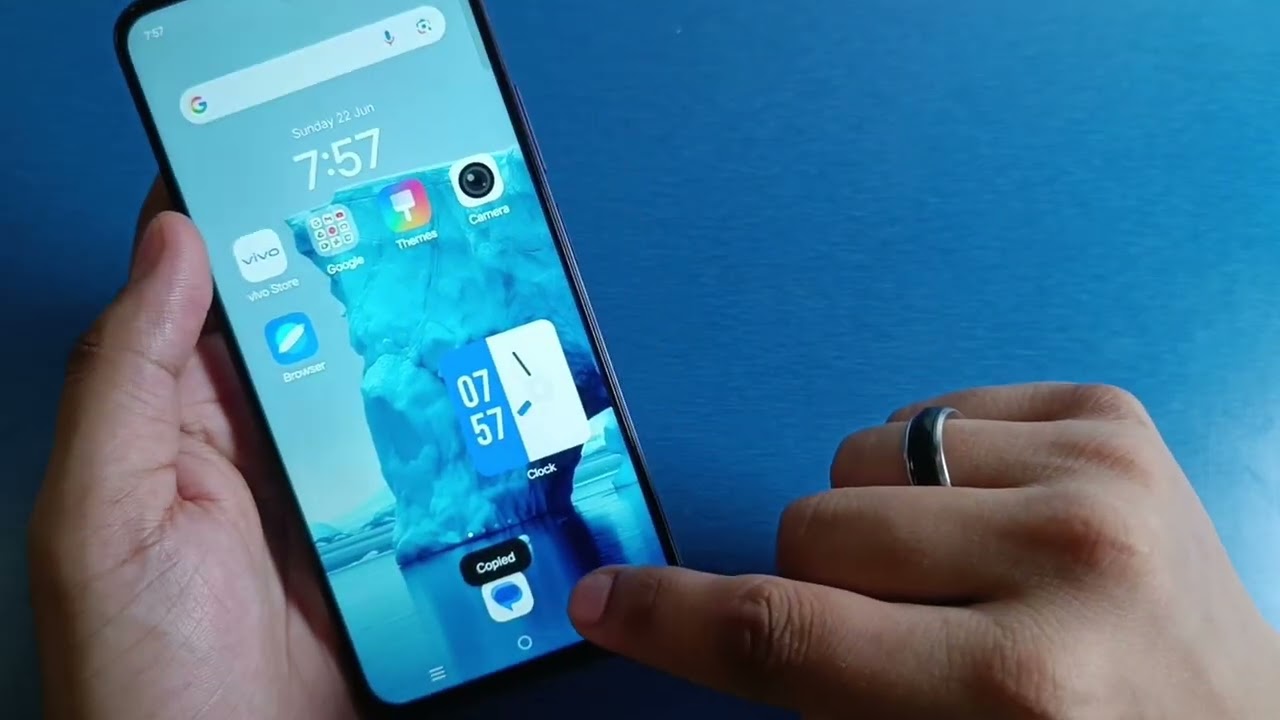 Vivo Y19E 5G: How to open clipboard Google keyboard?
