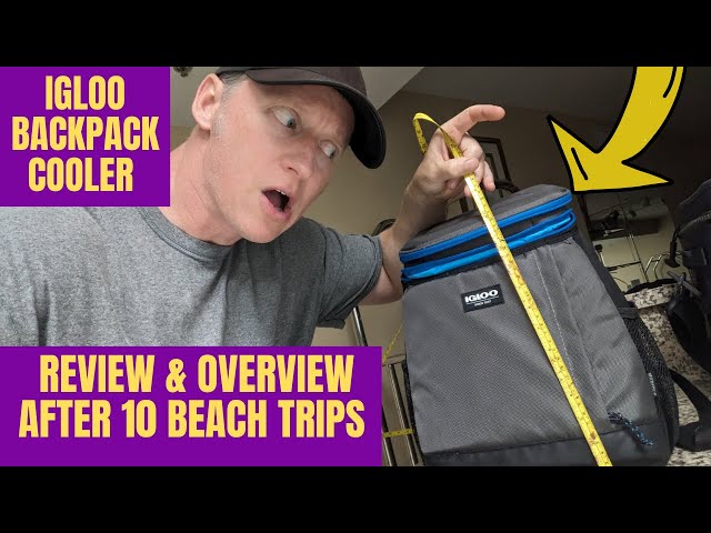 Igloo 18 Can Backpack Cooler Review & Overview 