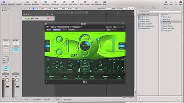 The main controls in Logic