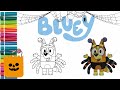Spooky Bingo Coloring Page for Halloween | Fun Kids Activity!