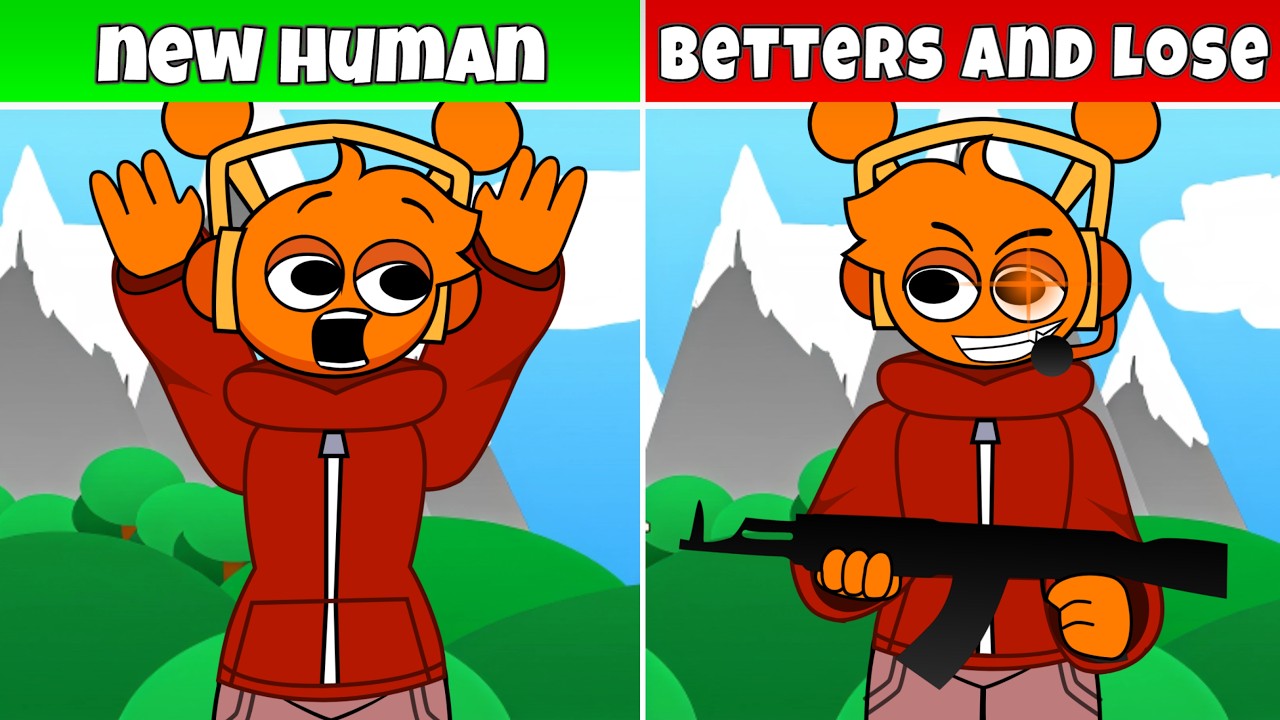 Sprunki New Human – Phase 1 After Betters and Loses Fan Mod