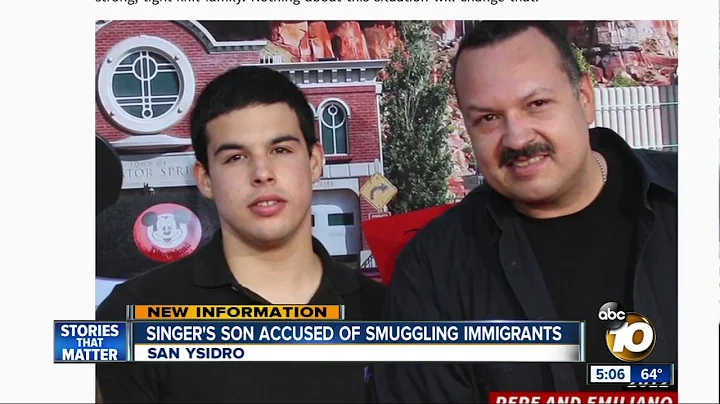 Singer's son accused of smuggling immigrants