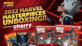 First Look! Unboxing 4 Boxes of 2022 Marvel Masterpieces with Grayson | Dan Dos Santos art