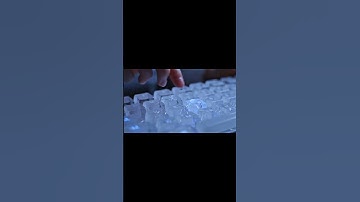 “What if a Keyboard Was Made of Ice Cubes? ❄️ | Relaxing ASMR AI Video”
