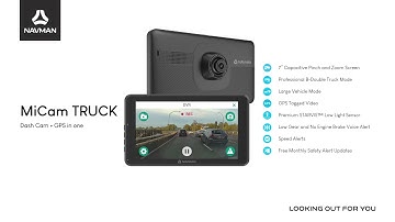 NAVMAN MiCam Truck Dashcam + GPS