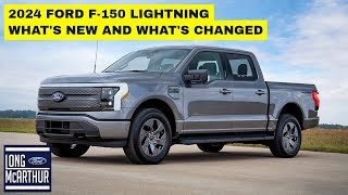 ALL the CHANGES to the 2024 Ford F150 LIGHTNING