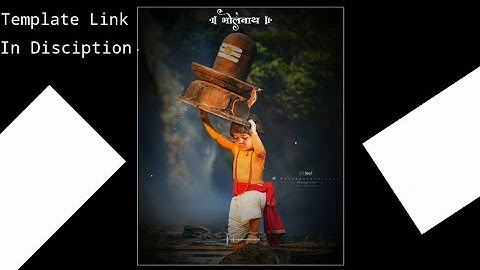 Mahadev WhatsApp Status 2021 || #bholenathstatus || Mahadev Avee Player Template Download