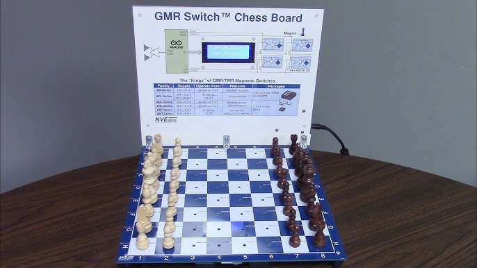 Arduino Smart Chess Board with LCD Display 