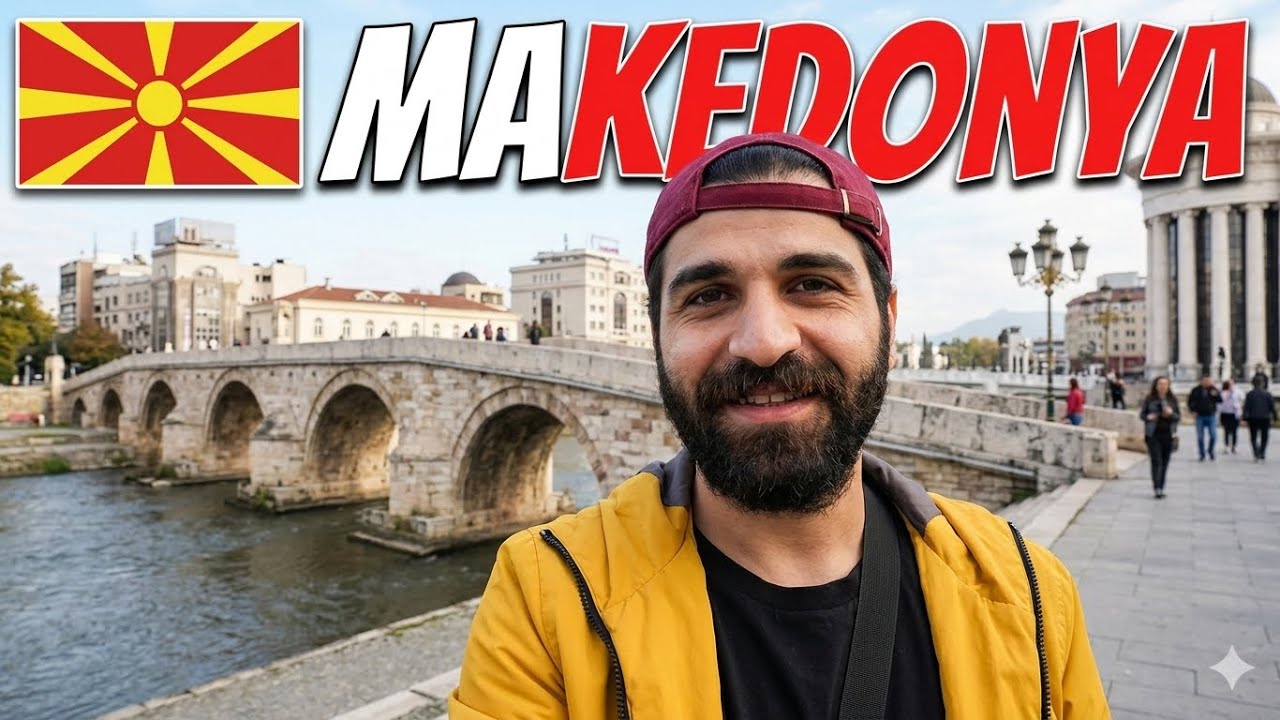 Я прибыл в Македонию! Мой трудный первый день в Скопье 🇲🇰~296