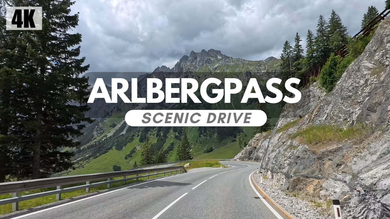 Arlberg: St. Anton to Stuben | Crossing the Pass on L197 Arlbergstraße in Summer | Austria | 4K