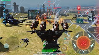 Subduer Behemoth back to drain red enthusiasm | War Robots gameplay