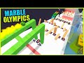 Welcome To The Ultimate Marble Olympics Race Course Plus More! - Marble World Gameplay