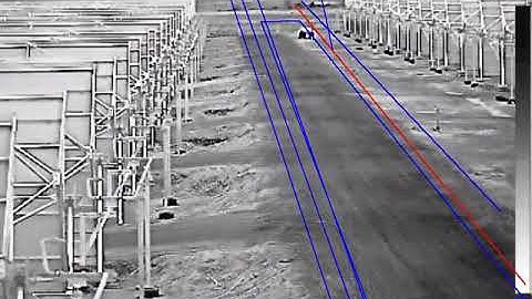 400m VCA Behavior Analysis Detection(Vehicle) By Hikvision Thermal System