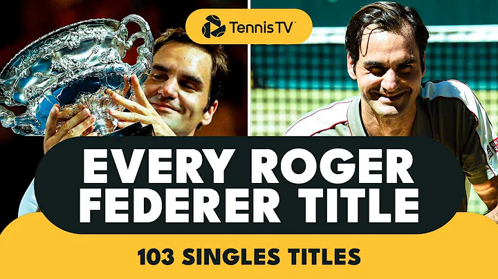 EVERY Roger Federer Career Singles Title 🏆 - DayDayNews