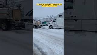 Heroes of the Highway: Saving the Day with the Pull Vehicle Rescue Truck in the Snow