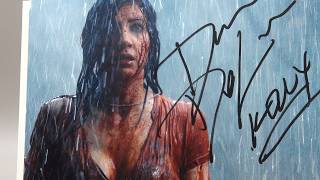 Dana DeLorenzo Autographed Picture from Comic Con Standing in the Rain Covered in Blood Dana DeLorenzo Autographed Picture from Comic Con Standing in the Rain Covered in Blood