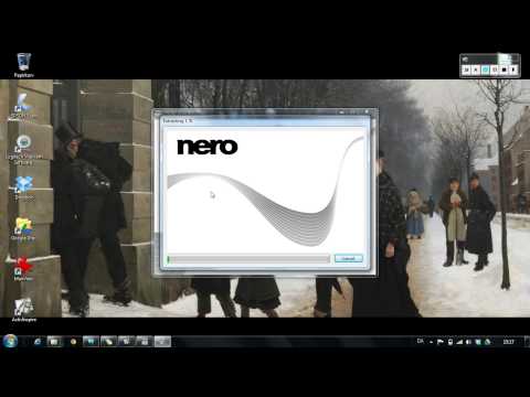 Install af eksternt DVD drev