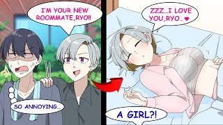 My New Annoying Roommate Was Actually a Pretty Girl...【Manga】【RomCom】
