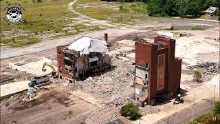 Akron Baptist Temple Demolition nearly complete 6-24-2024