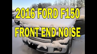 2016 Ford F150 Front differential noise Not IWE