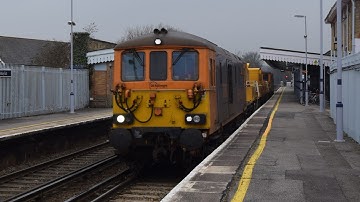 GBRf 73961 + 73962 3Y03 Tonbridge West Yard GBRf - Tonbridge West Yard GBRf @ Canterbury East 9/2/17