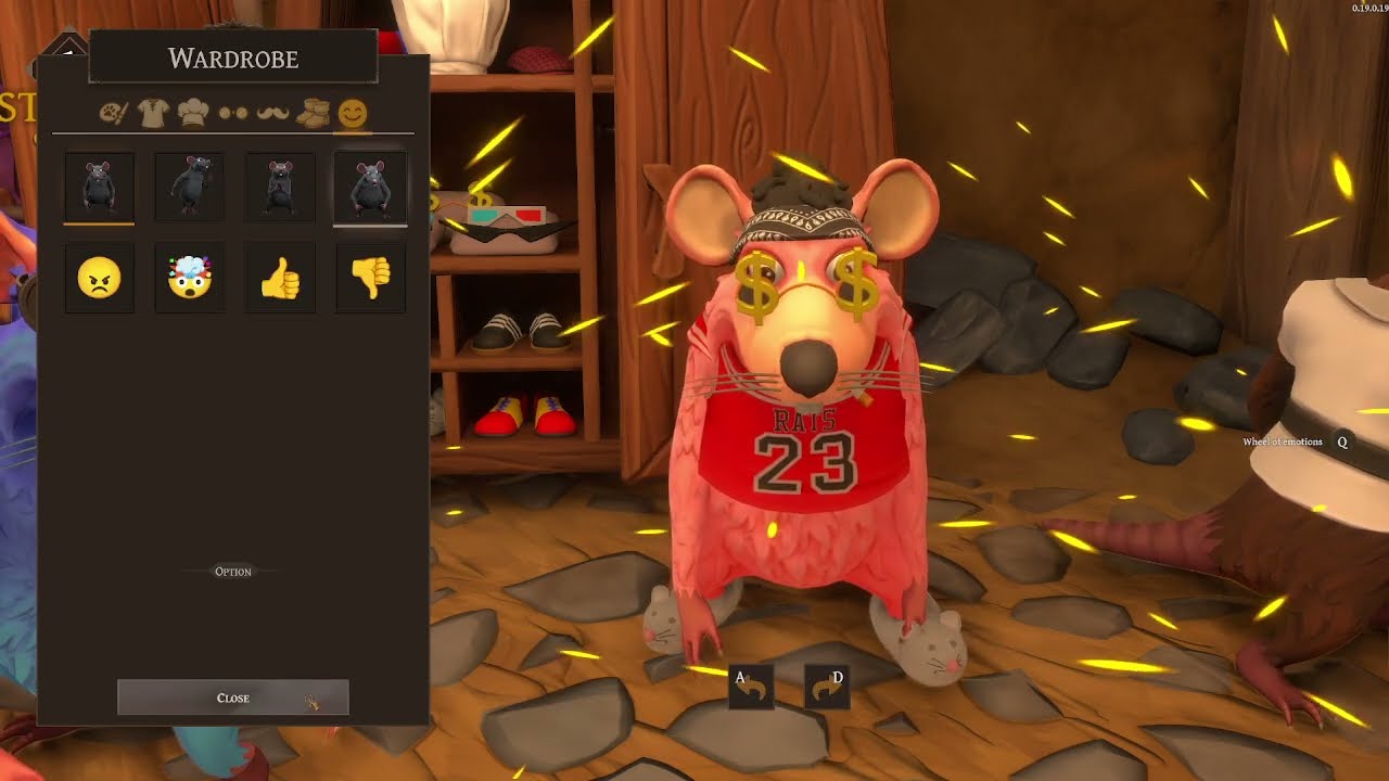 Rat Restaurant Featuring Biggie Cheese